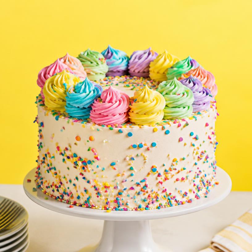 Vanilla Celebration Cake
